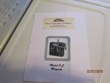 Wico Magneto Type OC Service & Parts Manual  oilfield oilwell engines