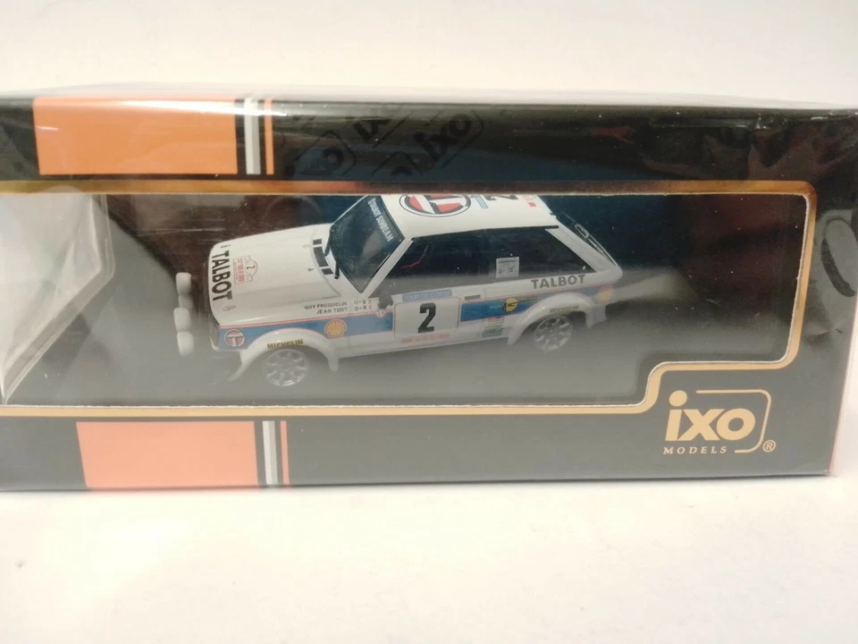 IXO Talbot Sunbeam Lotus #2 Frequelin Todt Rally Tour de Corse 1981 1/43 RAC370A - Immagine 2 di 3