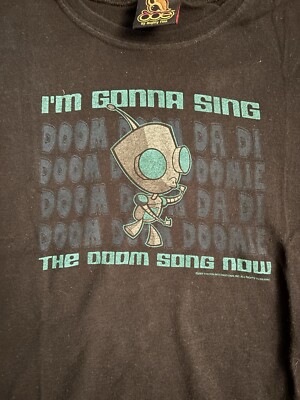 Vintage 2000s Gir Invader Zim “I