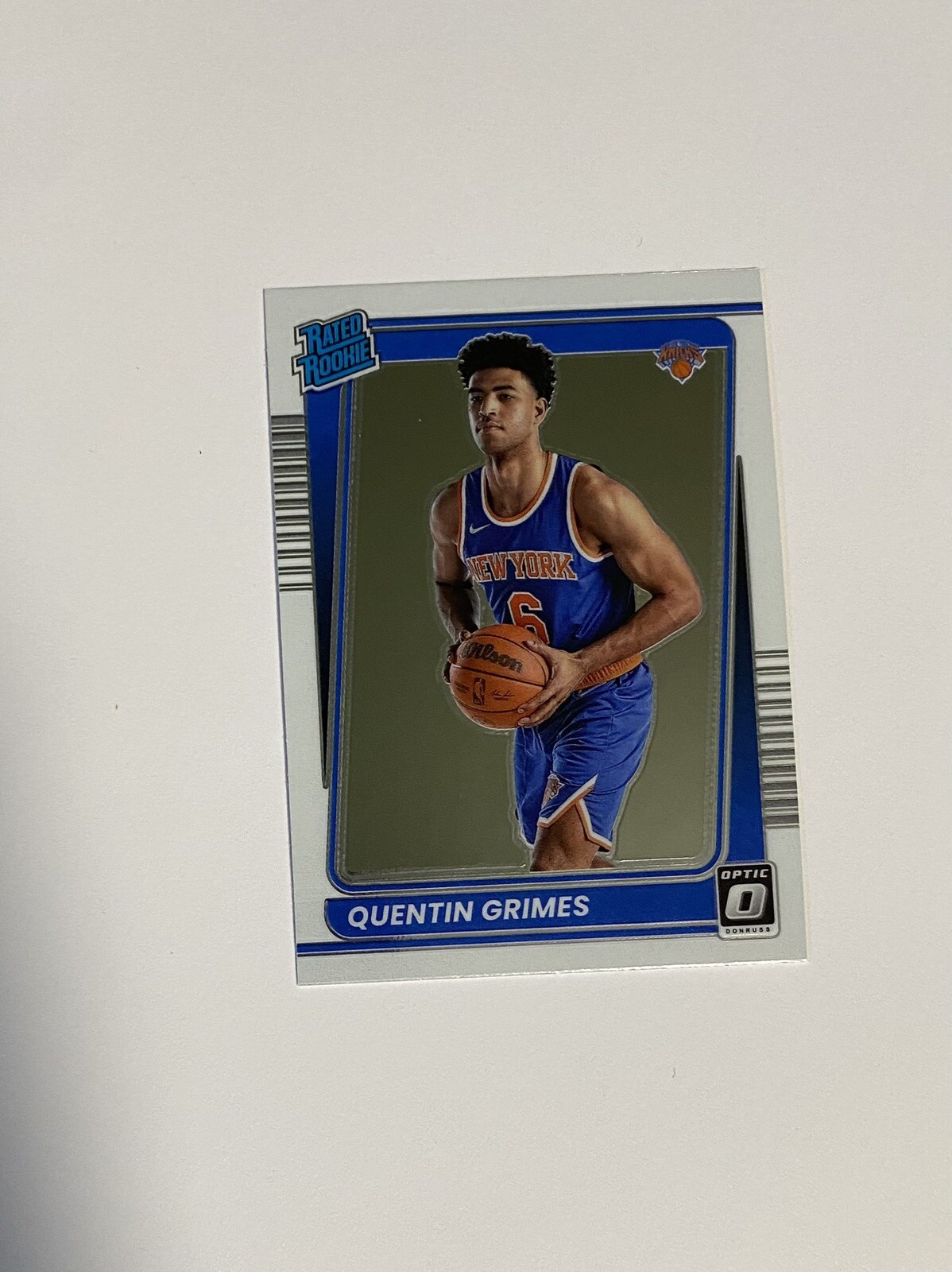 2021-22 Panini Donruss Optic - Rated Rookie #166 Quentin Grimes (RC)
