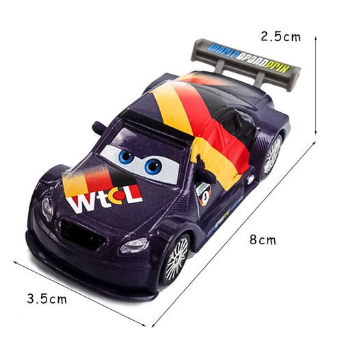 Modello di auto Mater Disney Pixar auto giocattoli pressofusi Lightning McQueen 1:55 lotto sfuso - Foto 36 di 284