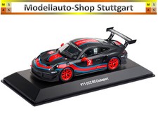 Porsche 911 GT2 RS Clubsport #2 (991II) - Black - Spark 1:43 - New