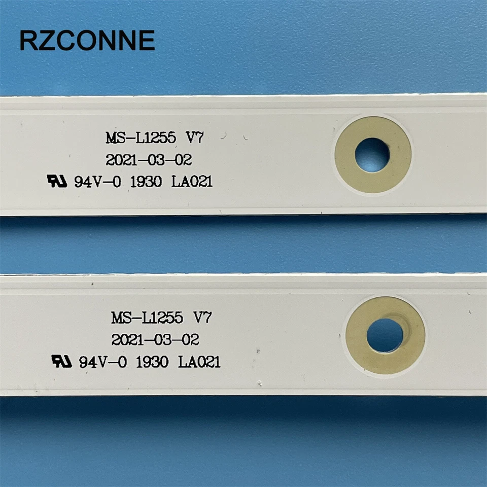 8pc LED strip for MS-L1255 V7 CX500DLEDEM PU50S7XL HL-00500A30-0901S-04 K50DLX9U - Image 2 of 4