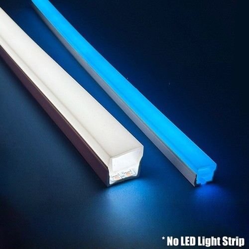 Silicone LED Channel Waterproof Flexible Bendable Spotless Diffuser Cover Tube - Picture 2 of 24