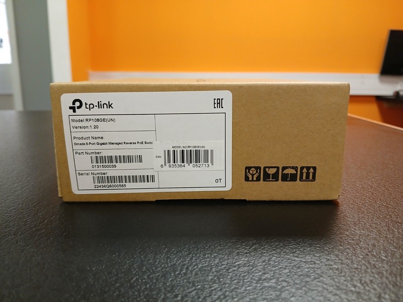 New | TL-RP108GE 8-Port Gigabit Managed Reverse PoE Switch | Free Delivery