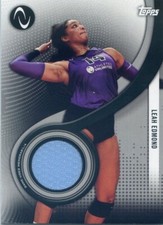 2023 Topps Athletes Unlimited LEAH EDMOND #AUR-LE Jersey Relic VOLLEYBALL