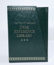 The New Webster's Desk Ref. Library 3 Book Set Dictionary, Thesaurus  Spelling