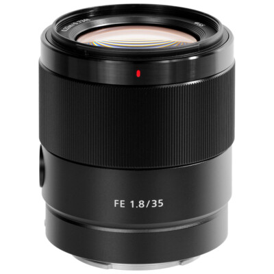 Sony FE 35mm F1.8 レンズ Sony FE 35mm f/1.8 Lens + UV Filter+ + Hood +Lens Pouch- Basic Kit