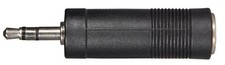 Image of 3.5mm Stereo Jack Plug – 6.3mm Stereo Jack Socket Adaptor