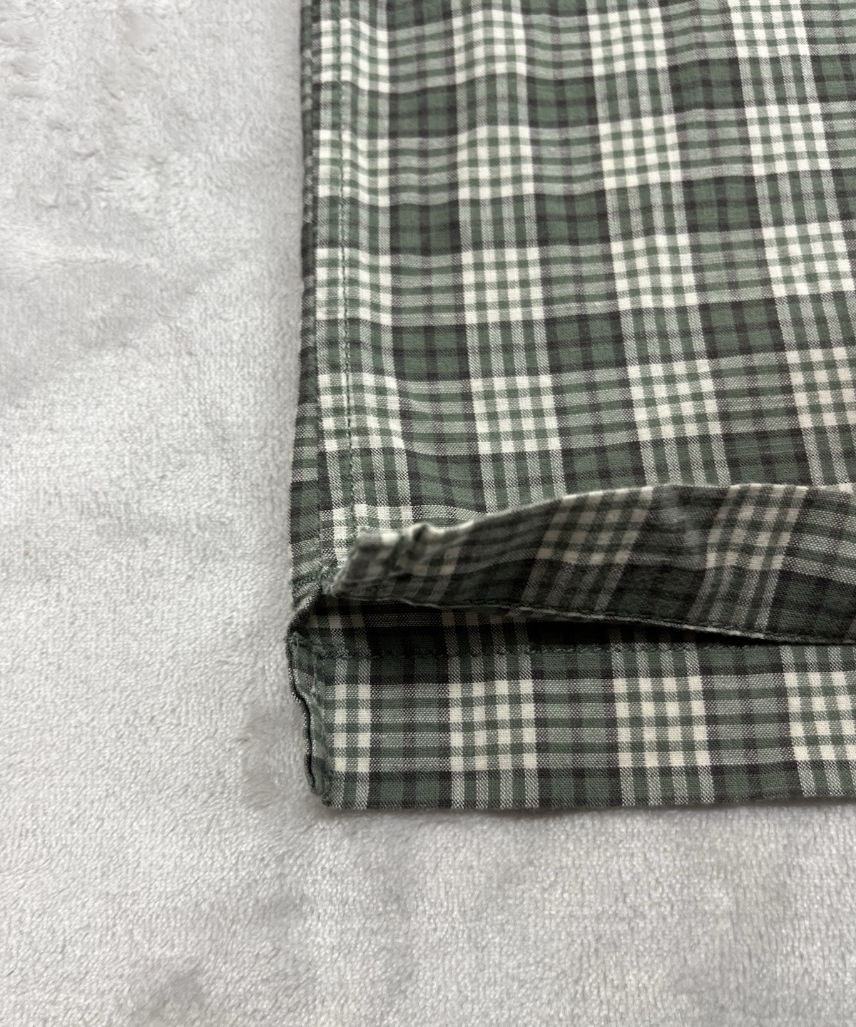 Pendleton Shirt Men Extra Large Green Checked Bon… - image 12