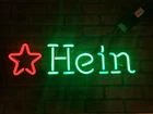 Vintage Heineken 4ft. Red Star Neon Sign Replacement Tube - Star Hein Tube Only
