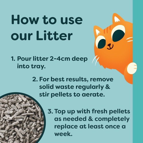 Breeder Celect All-Natural Cat Litter (10L) – 99% Recycled Paper, Highly - Picture 3 of 7