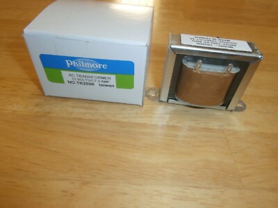 TR250R Philmore 120VAC/12VOLT CT at 3000ma Power Transformer 6V-0-6V,NEW