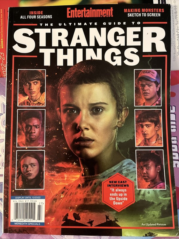 Entertainment Weekly Magazine:  The Ultimate Guide To Stranger Things:  2022