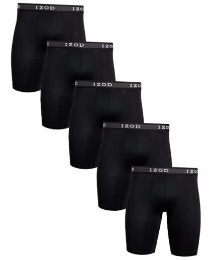 Men's Underwear – Long Leg Performance Small Black/Black/Black/Black/Black