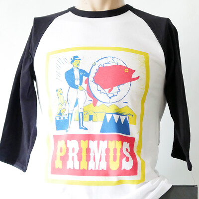 Primus Punk Rock Metal Long Sleeve Baseball T-shirt Unisex S-3XL