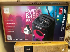 JBL PartyBox Club 120 Party Box NEW Portable Party Speaker w/wireless mic NEW