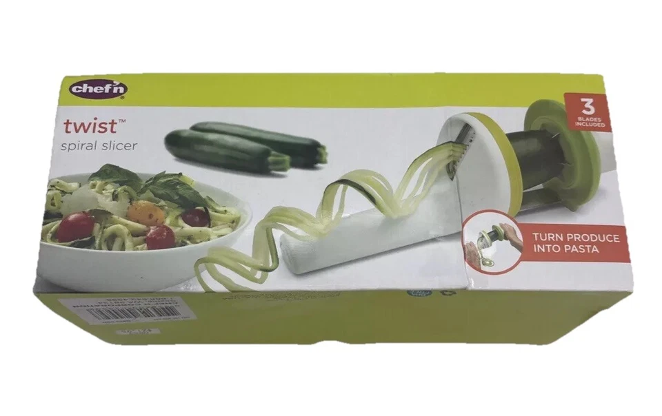 Chef'n Twist espiralizador de mano cortador de verduras calabacín máquina de pasta Foto 4 de 4