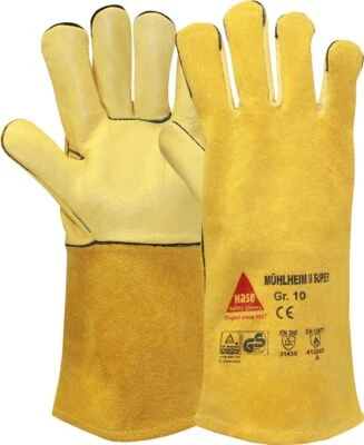 Schweißerhandschuh Hase MÜHLHEIM II Arbeitshandschuhe Hitzebeständig Gr. 8-12 - Bild 1 von 2
