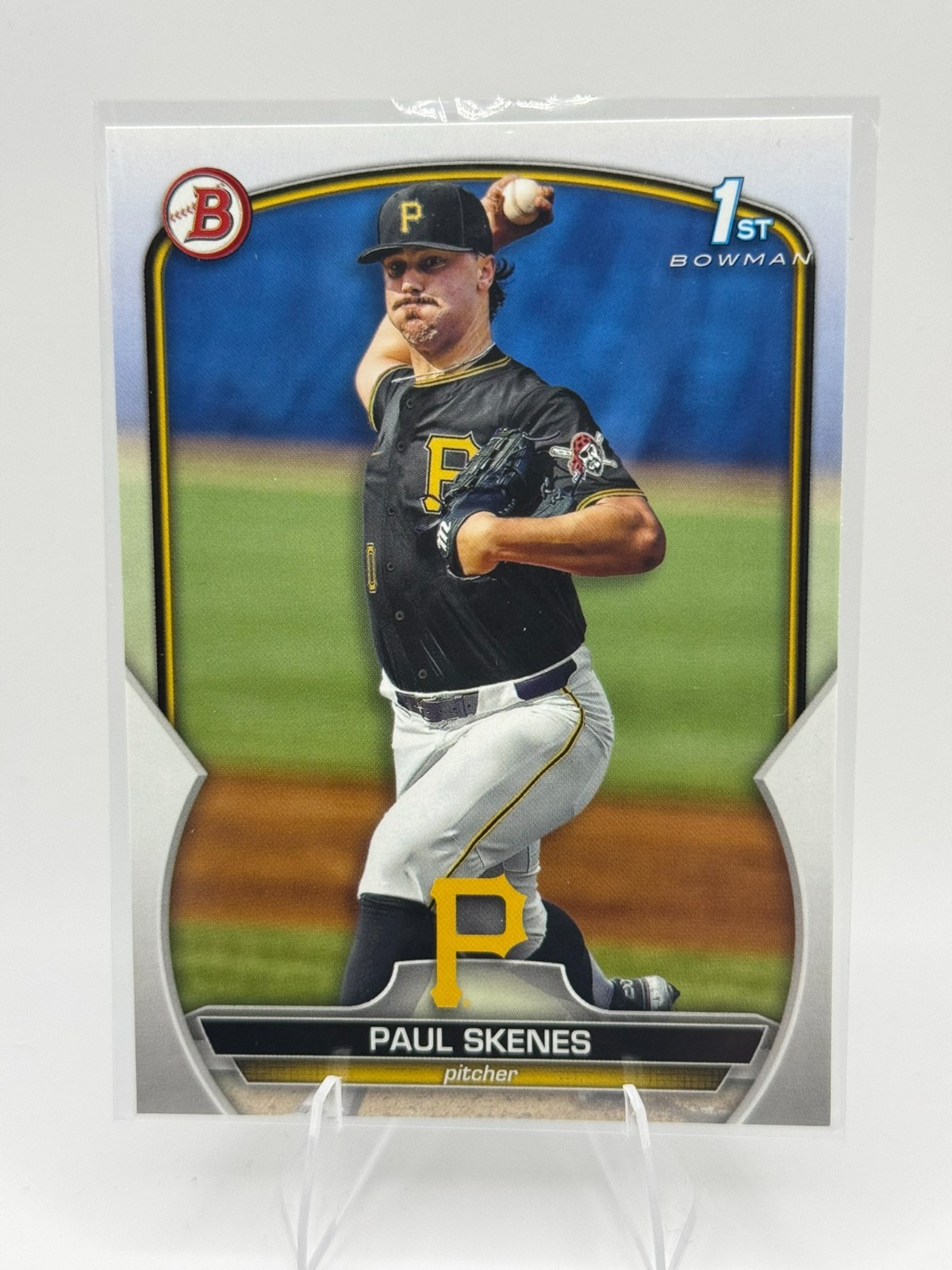 2023 Bowman Draft Paul Skenes 1st Bowman #BD-14 Pittsburgh Pirates