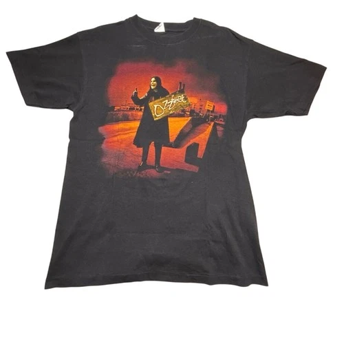 Ozzfest '98 Tour T-Shirt L Single Stitch Ozzy T 1990s vintage concert t-shirt, vintage, single stitch, B+ condition