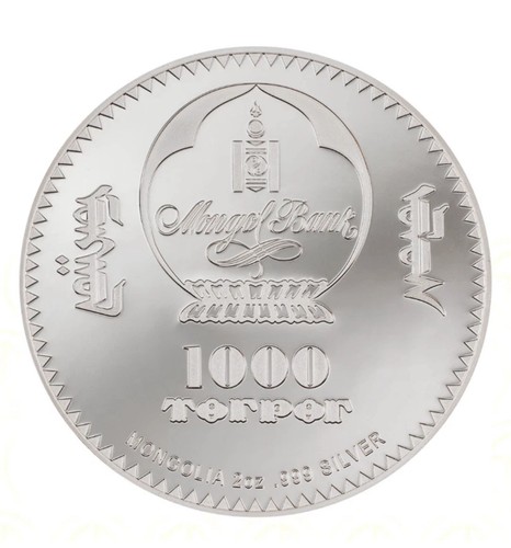 2022 Mongolia Into the Wild Lion 2oz Silver Proof Coin NGC PF70 UC First Release - Picture 4 of 10