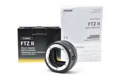  Unused Nikon mount adapter FTZII Z mount for Nikon black FTZ2 From JAPAN