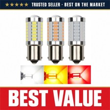 Direal 2pcs Py21w 1156 1157 Led Car Bulbs 12v 33smd 7000k White Turn Signal Direal 2pcs Py21w 1156 1157 Led Car Bulbs 12v 33smd 7000k White Turn Signal