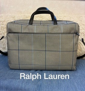 Ralph Lauren Houndstooth Bag | eBay
