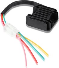 Voltage Regulator Rectifier Motorcycle Voltage Rectifier Universal for Go Kart A