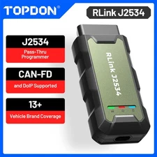 Topdon RLink J2534 VCI Kit Pass Thru E-CU Programming SAE J2534 D-PDU RP1210