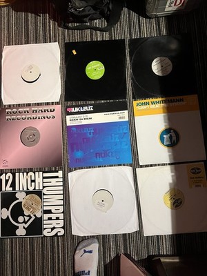 Job Lot 18 x 12  Hard House Vinyl Records   Classic Hard House / Club Anthems