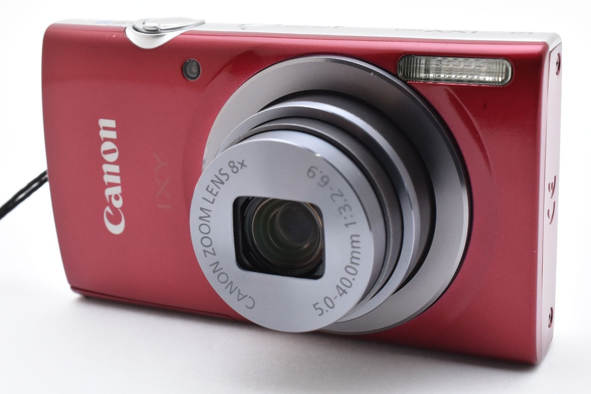 Canon IXY 150 PowerShot ELPH 160 Red Digital Camera English [Near