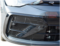Zunsport Compatible With Volkswagen Golf R MK8.5 Outer Grille Set