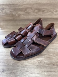 To Boot New York Adam Derrick Fisher Brown Leather Sandals Men\'s Size 13 To Boot New York Sandals | eBay main image 4