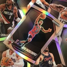 2024-25 Prizm Black P.J. WASHINGTON JR. Base Silver #38