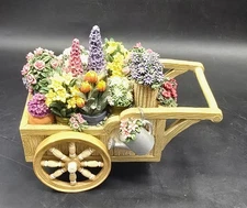 San Francisco Music Box Co ~FLOWER CART ~"You are my Sunshine" Collectable