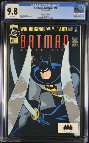Batman Adventures 24 - CGC 9.8 - Multi-Pack Edition - DC Universe Logo - 1 of 1