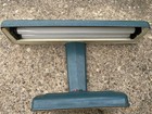 Vintage Underwriters Laboratories Inc. Green Metal Portable Desk Lamp Art Deco — photo 7