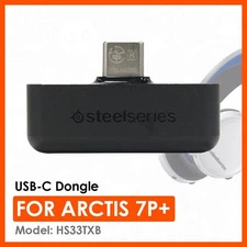 Genuine OEM SteelSeries USB-C Dongle MPN: HS33TXB for SS Arctis 7P+