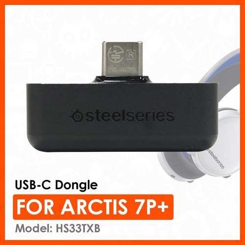 Genuine OEM SteelSeries USB-C Dongle MPN: HS33TXB for SS Arctis 7P+