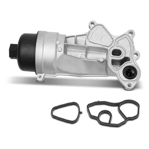  Engine Oil Filter Housing Adapter Assembly [with Gasket Kit] Compatible with  - Picture 1 of 8