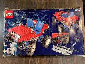 Vintage Lego Technic Sets 8865 Auto Chassis And 8020 100% Complete With Manuals