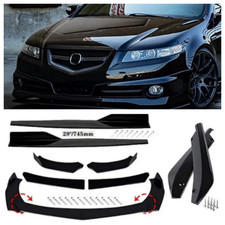For 2004-2008 Acura Tl Front Rear Bumper Lip Spoiler Splitter Side Skirt Us