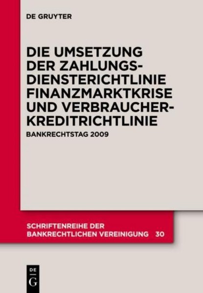 Die Zivilrechtliche Umsetzung Der Zahlungsdiensterichtlinie Wulf Hartmann-image