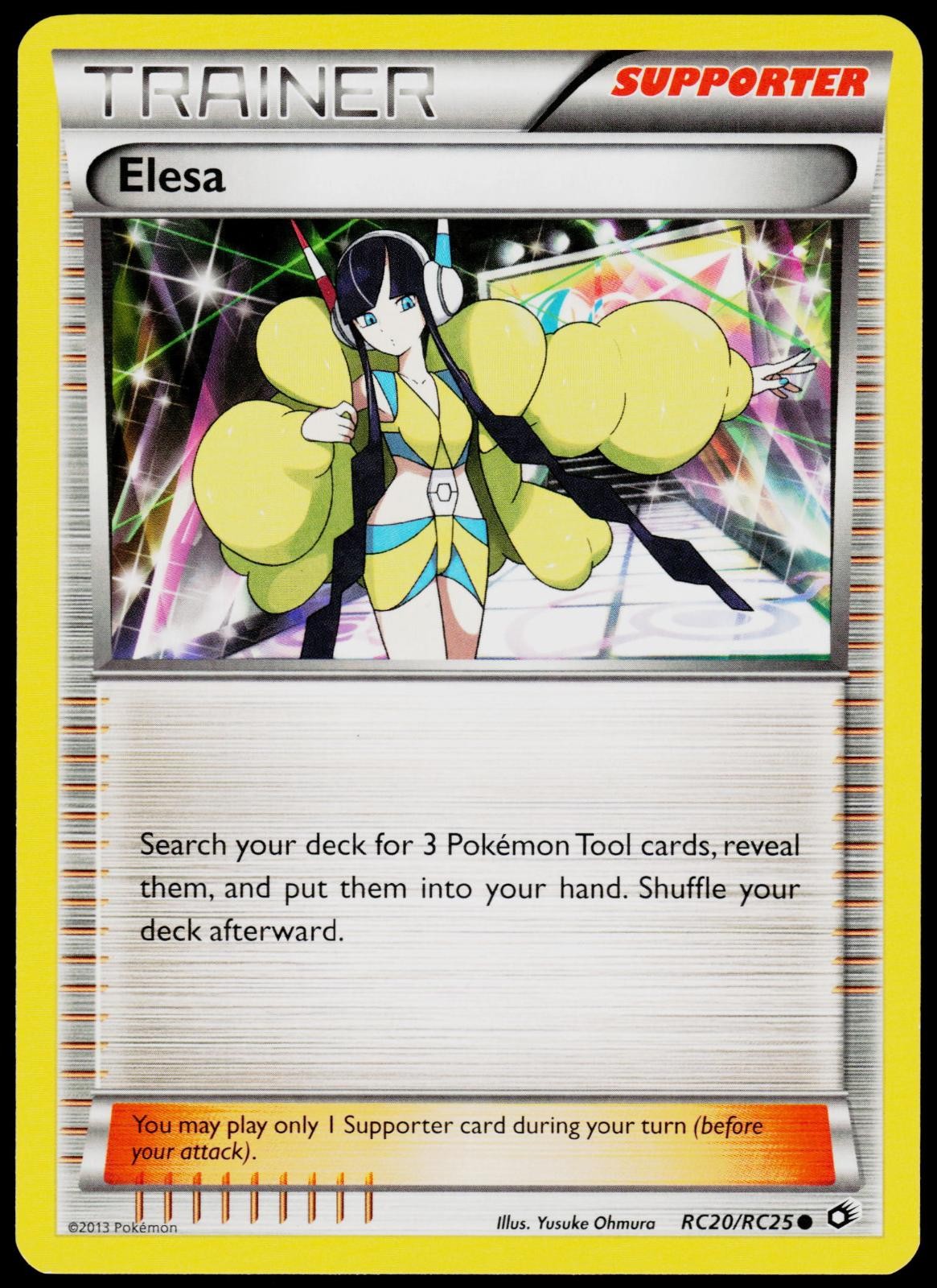 Elesa RC20/RC25 Legendary Treasures: Radiant Collection - Holo Pokemon NM/M
