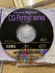 Virtua Fighter CG Portrait Series Vol 5, 6, 7 & 9 Sega Saturn Japanese Ed. Lot