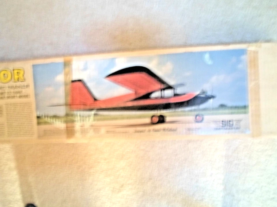 Vintage SIG "Kadet Senior" Radio Control Balsa Model Airplane Kit - Image 3 of 4