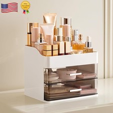 Makeup Organizer with 2 Drawers, Large Capacity for Vanity Dresser Countertop US