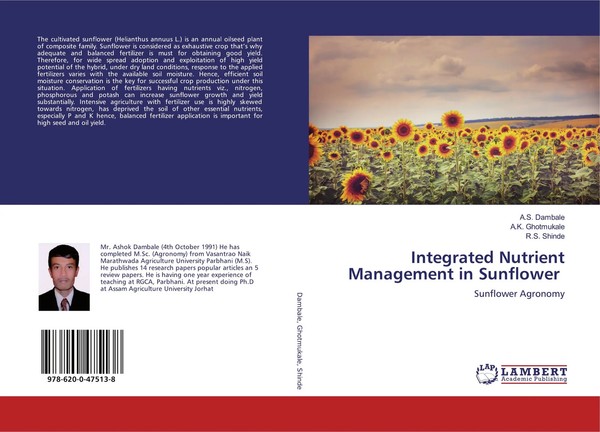 A. S. Dambale (U. A.) | Integrated Nutrient Management In Sunflower | Buch-image